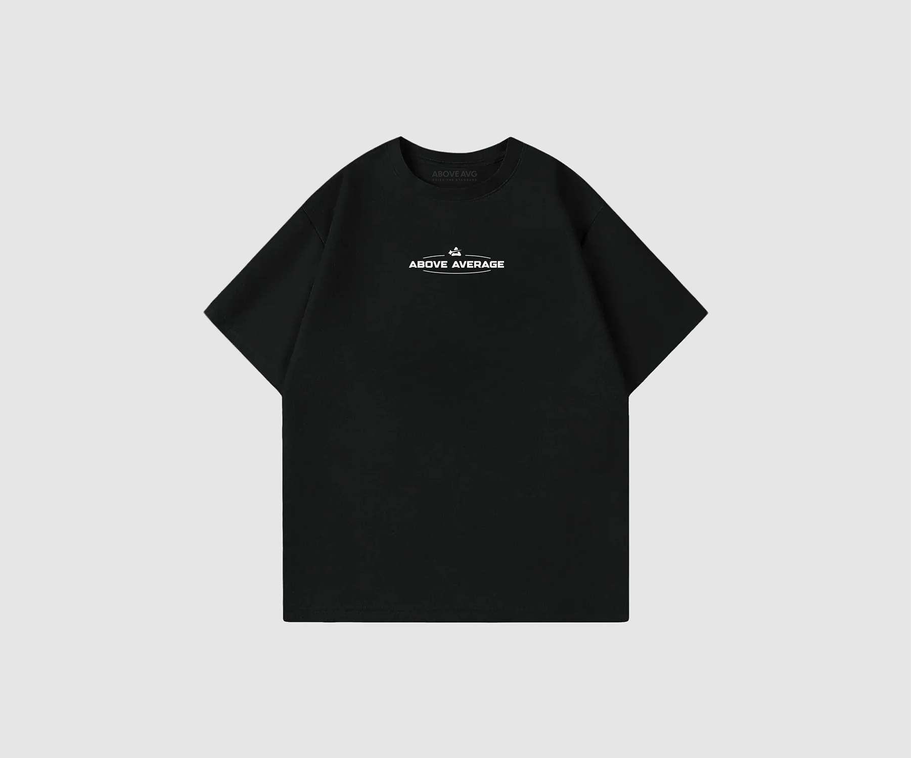 Above Average  – Oversized T-Shirt [Black]