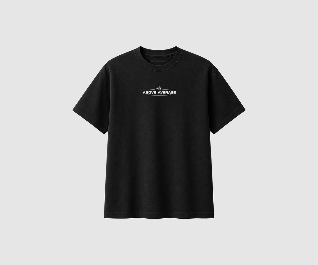 Above Average  – Regular T-Shirt [Black]