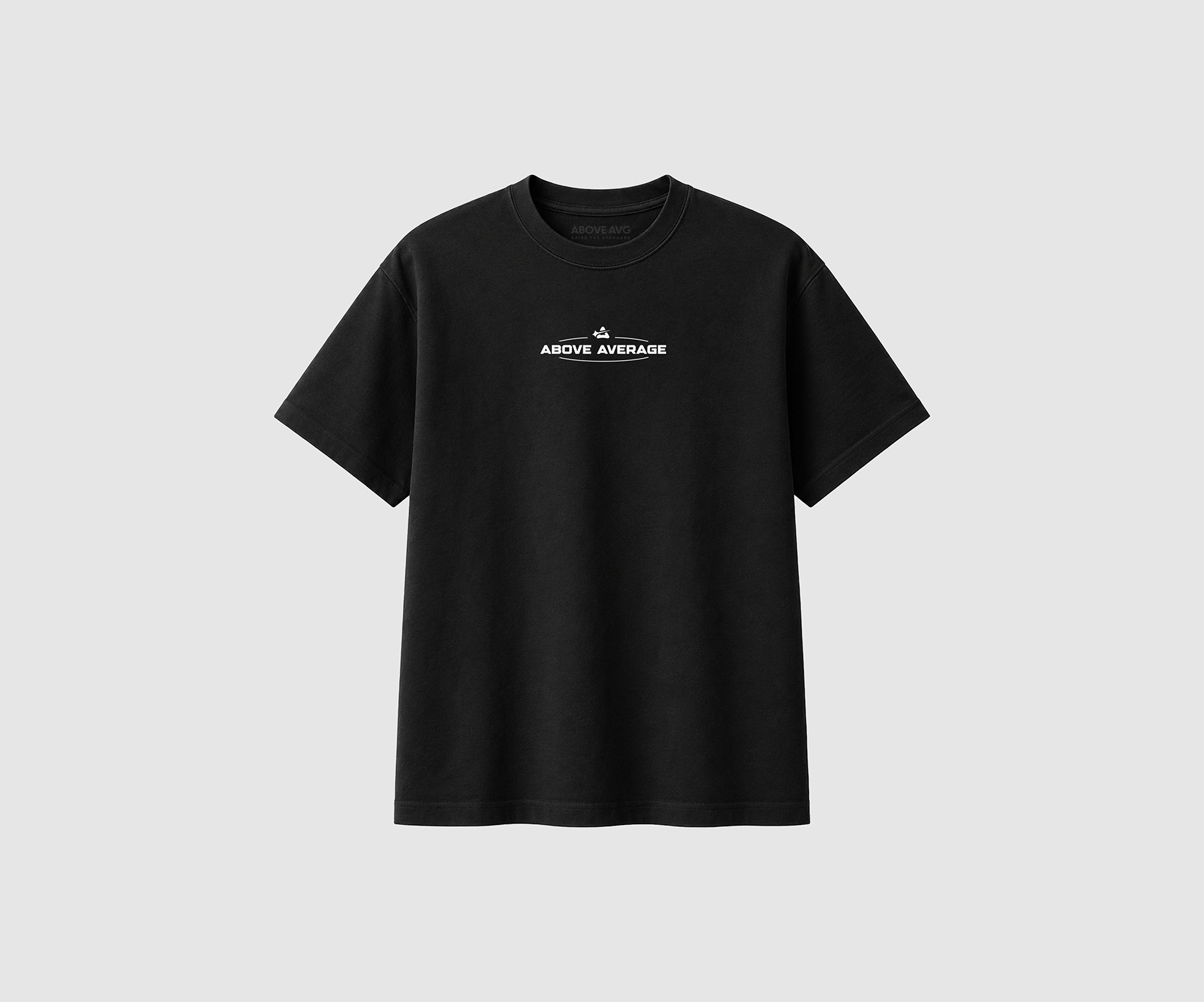 Above Average  – Regular T-Shirt [Black]