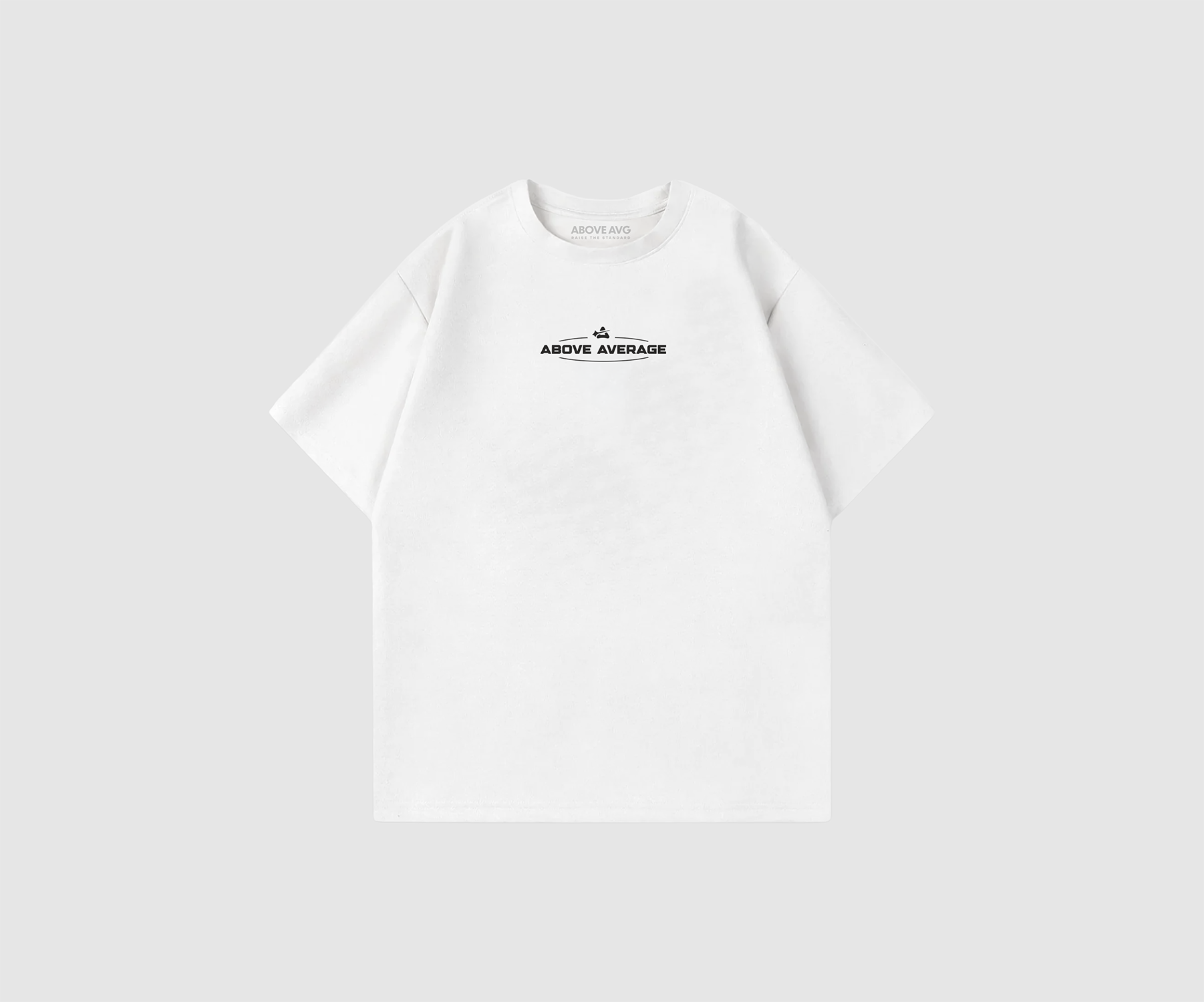 Above Average  – Oversized T-Shirt [White]