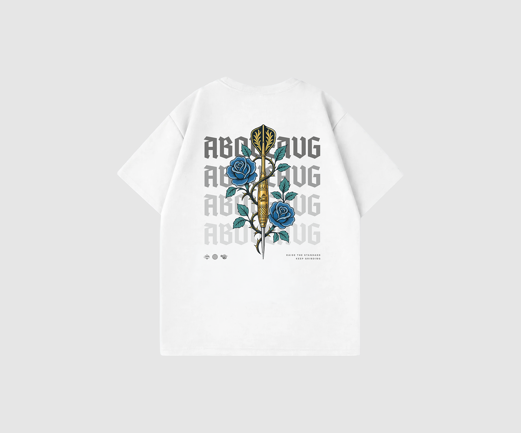Arrow  – Oversized T-Shirt [White]