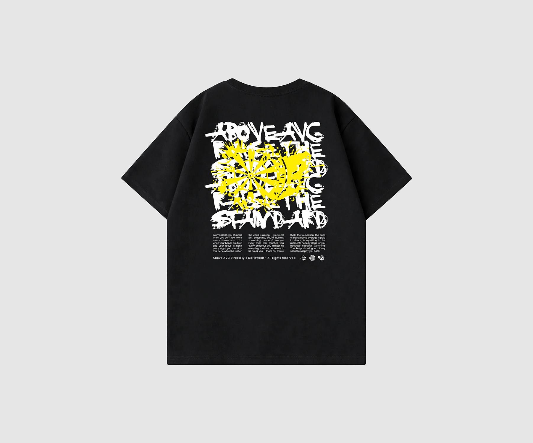 Motivation  – Oversized T-Shirt [Black]