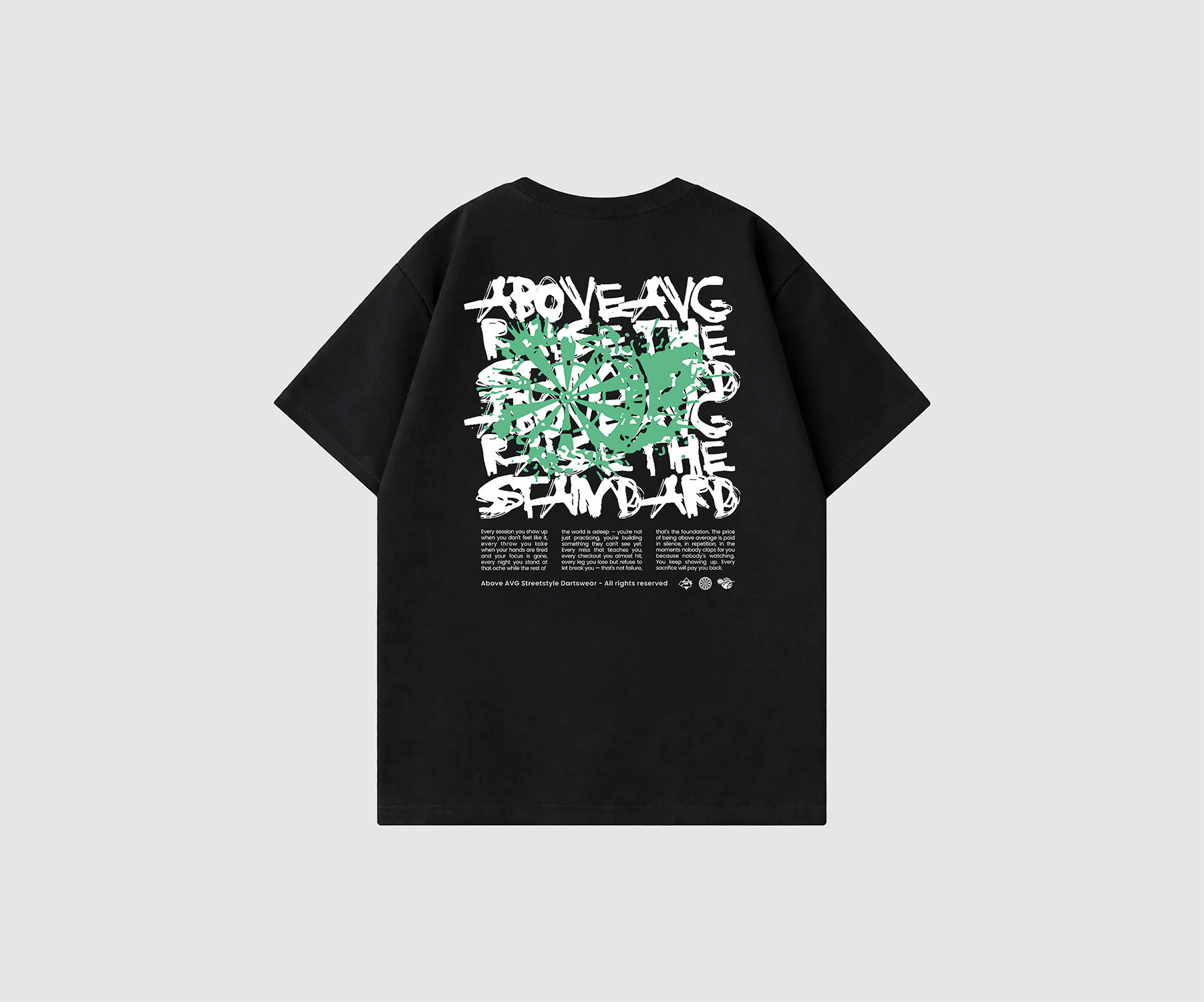 Motivation  – Oversized T-Shirt [Black]