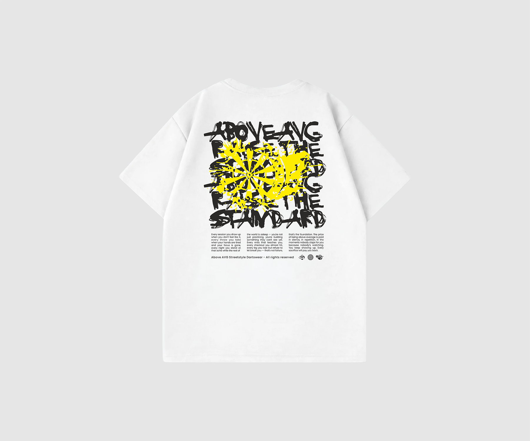Motivation  – Oversized T-Shirt [White]