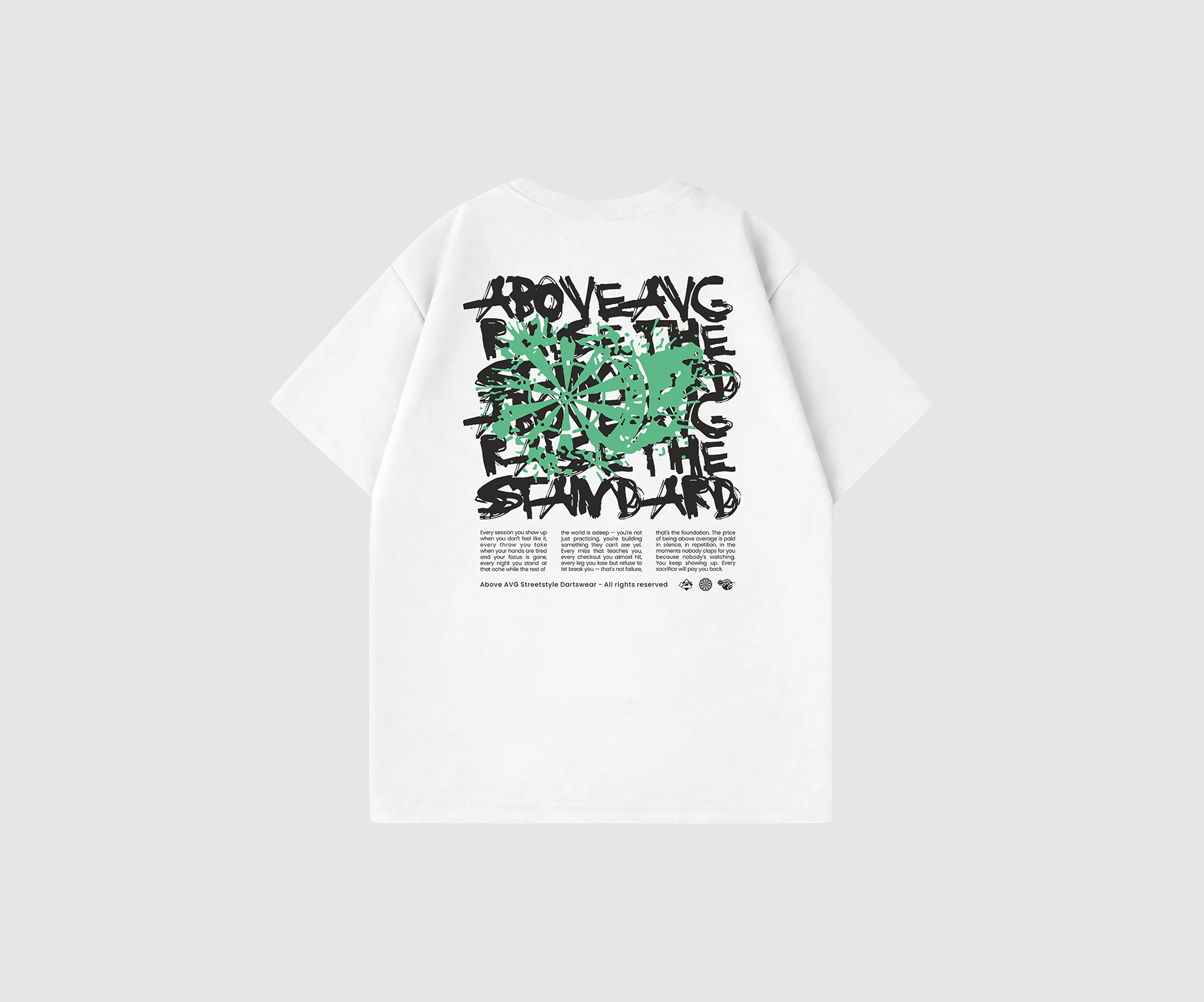 Motivation  – Oversized T-Shirt [White]